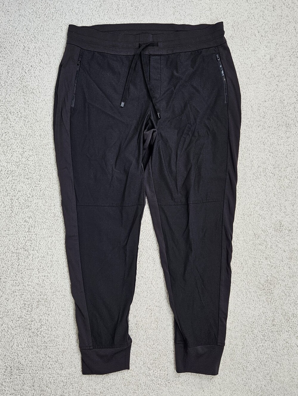 Athleta Pants Headlands Hybrid Trek Black Jogger Womens 16 Pockets Outdoor Nylon